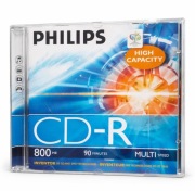 PHILIPS CD-R 800MB 90MIN PŁYTA CD DO NAGRYWANIA NOWA PUDEŁKO