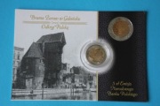 Blister 5 złotych (2021) - Brama Żuraw w Gdańsku - Odkryj Polskę