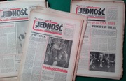 Tygodnik JEDNOŚĆ 1981 Solidarność SZCZECIN różne numery
