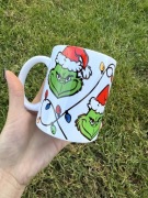 Kubek biały 330 ml grinch