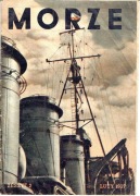 1937 luty, miesięcznik MORZE, NR 2, marynarka wojenna...