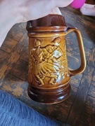 Duży ceramiczny kufel na piwo