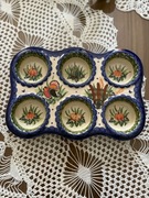 Forma na mufinki ceramika bolesławiecka