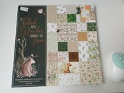 Scrapbooking Papiery 20 szt Las "Be filled with wonder amongst The trees"