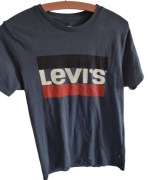 Markowa męska koszulka Levi's r S 36 t-shirt krótki rękaw