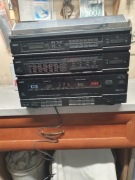 Wieża Sanyo z gramofonem sprawna 