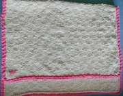 Milutki mięciutki kocyk dla dziecka hand made