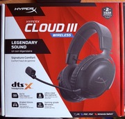 Słuchawki HyperX Cloud III Wireless