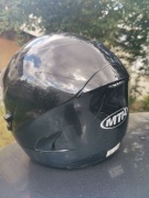 Kask motocyklowy pełny Podwójna szyba pin lock XS 54 cm Obwód solidny 