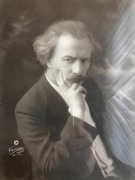 Ignacy Paderewski. Fotografia z autografem Studio Hartsook.
