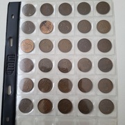 Holandia 5 cent, Rocznikowy komplet monet z lat 1950 - 1980 31 szt