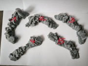 Gruzowisko RPG Diorama Makieta (Zaginione Miasto)