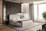 Łóżko łóżka tapicerowane bed PORTO 160X200 180x200 POJEMNIK STELAŻ