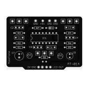 DUNLOP WAY HUGE RED LLAMA OVERDRIVE REPLIKA - PŁYTKA PCB 