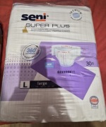 Seni Super Plus 30szt L large pampersy pieluchy dla dorosłych