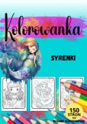 Syrenki - Kolorowanka do wydruku 150 stron - plik PDF