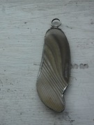 Duży wisiorek z krzemienia pasiastego w srebrze ZOBACZ 