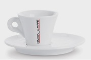 Filiżanki do kawy PAVIN CAFFE Middle Cup 120 ml. + zestaw spodków