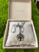 Srebrny łańcuszek z zawieszką Srebro 925.