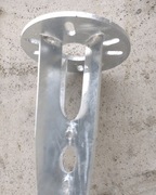 Stopa Podstawa Wbijana R13cm wys.35cm, M8 OCYNK OGNIOWY