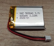 Bateria 600mAh 3.7v 2.2Wh Pad PS3 PS4 