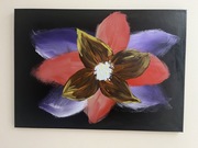 Obraz na płótnie autorski akryl prezent