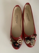 Czerwone baleriny rozm 36