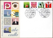 Fdc ark. 4139-42 Polskie abecadło