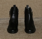 ECCO FELICIA 217143 czarne botki skóra 38