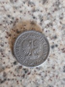 Moneta 1 zł 1967