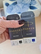 Naboje parker czarne I niebieskie