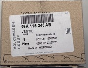 Volkswagen OE 06K115243AB zawór regulacji ciśnienia oleju