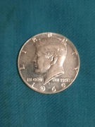 USA 1/2 Half Dollar J.Kennedy 1969 .