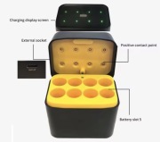 Ładowarka do akumulatorów AA Li-Ion 1.5V  | 8 kanałów