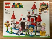 LEGO 71408 Super Mario Zamek Peach, nowy zestaw.