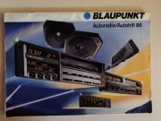 Katalog firmy Blaupunkt Autoradio '86