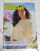 Robótki na drutach swetry 1990 luty niemieckie