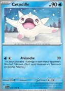 Revers Oryginalna Karta Pokemon Cetoddle (PAL 053) Paldea Evolved