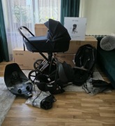 Wózek Cybex Priam 4.0 4w1 Rose Gold Deep Black