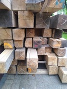 Belki dębowe na nogi stół, huśtawka dębowa, blat drewno