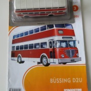 KULTOWE AUTOBUSY PRL DEAGOSTINI 1/72  BUSSING D 2 U