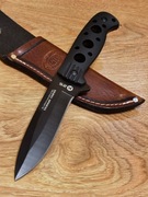 Nóż Full Tang/Stal, Aluminium i Skóra 