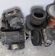 Mercedes w116 r107 alternator, rozrusznik, koło pasowe