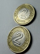 Dwie monety 2 zł 1995 rok 