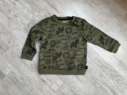 F&F Fred & Flo bluza 80 cm organiczna bawełna cienka lekka bawełniana