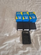 Trzy akumulatory do kamer SONY NP-FV100 3900mAh z ładowarką