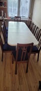 Sprzedam stół dębowy i 12 krzeseł 