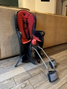 Fotelik rowerowy Hamax Kiss + uchwyt montażowy (2szt) | bdb stan