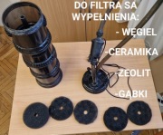 Akwarium 40l zestaw z pokrywą filtr