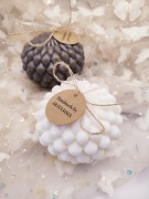 Zestaw świec sojowych,świece sojowe "Kawa z mlekiem"